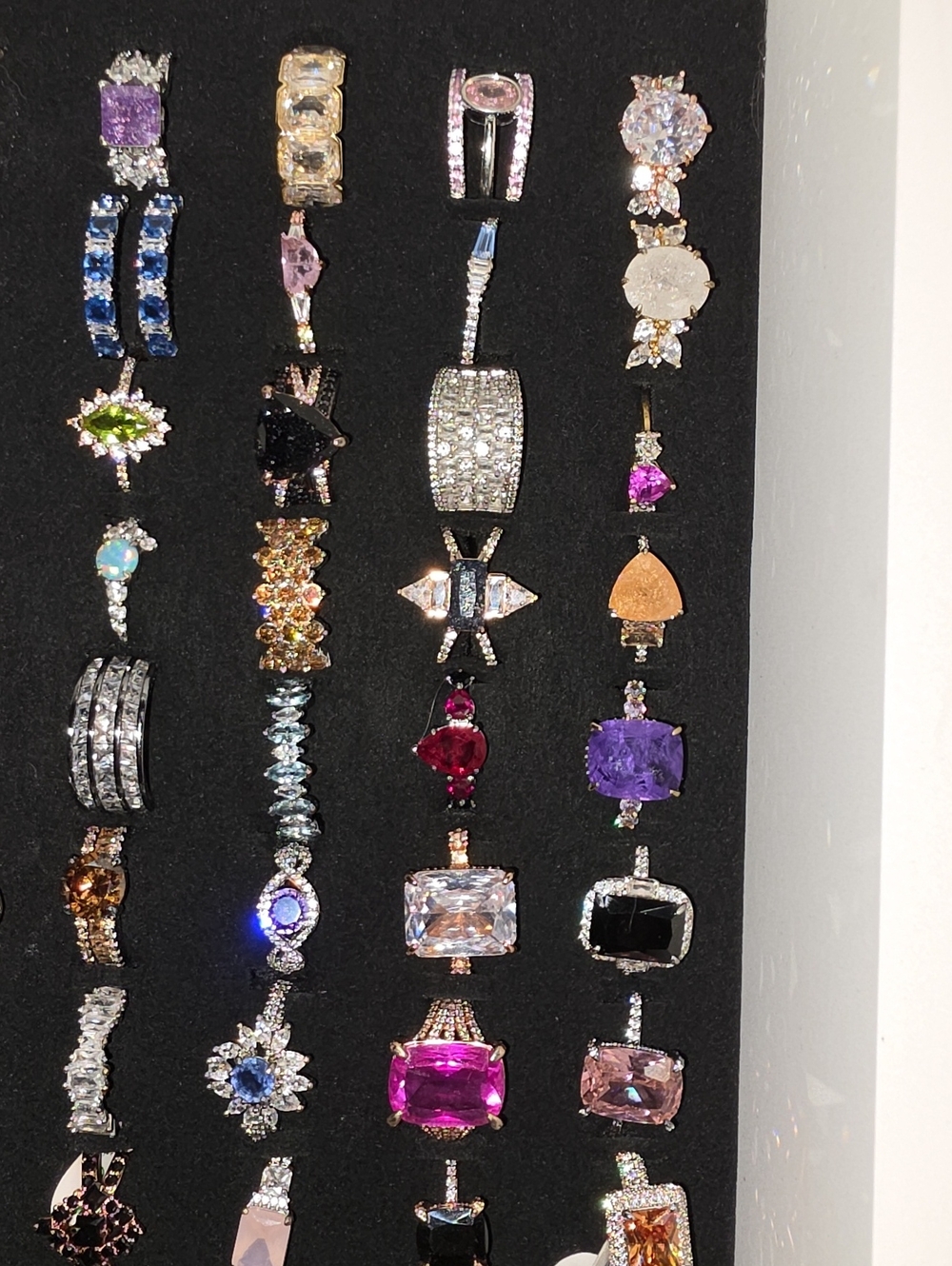 85+ Assorted Women’s Multi-Color Gemstone BP Rings Sizes 7-10 Selling As Lot